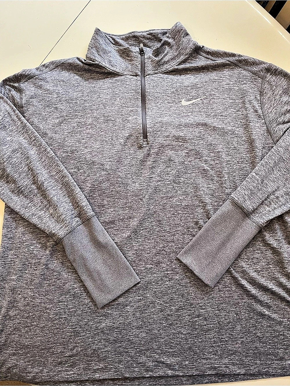 Nike Dri-FIT Element Half-Zip Running Top Gray XL